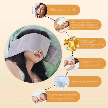 Gravity Weighted Eye Mask
