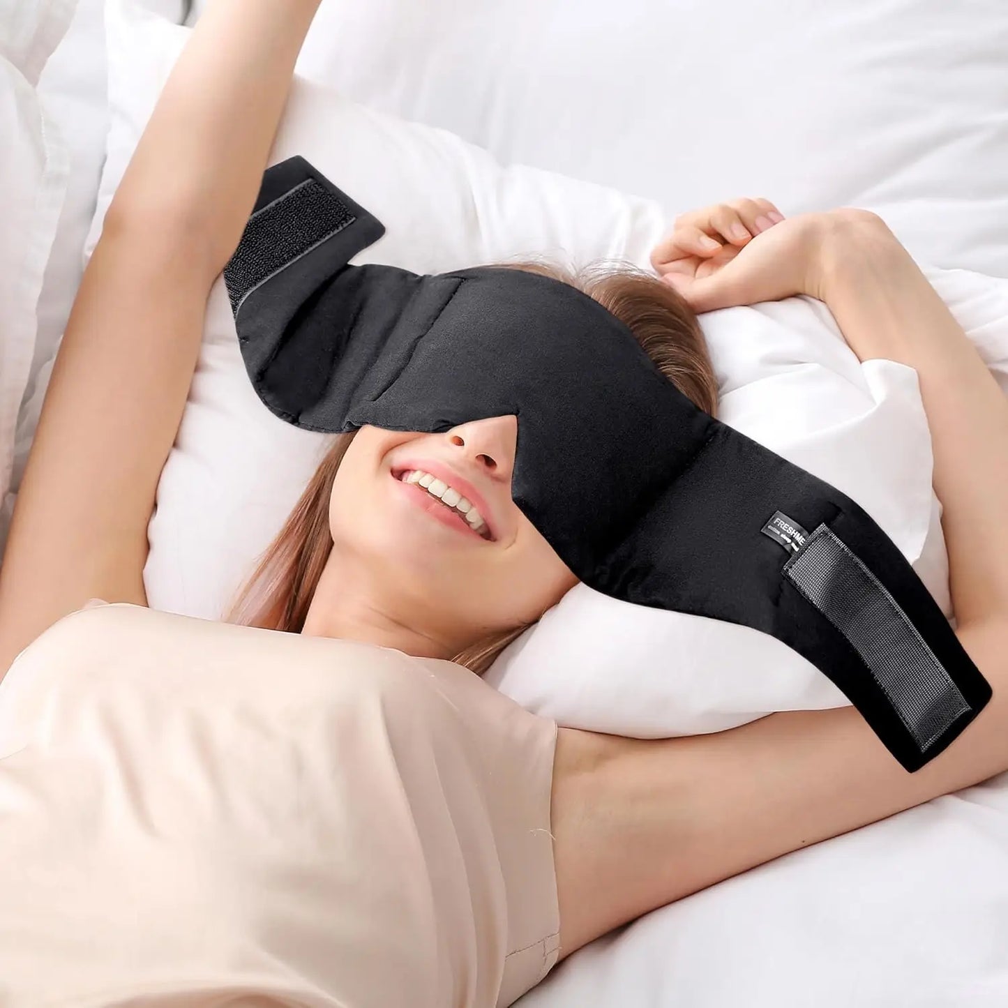 Gravity Weighted Eye Mask