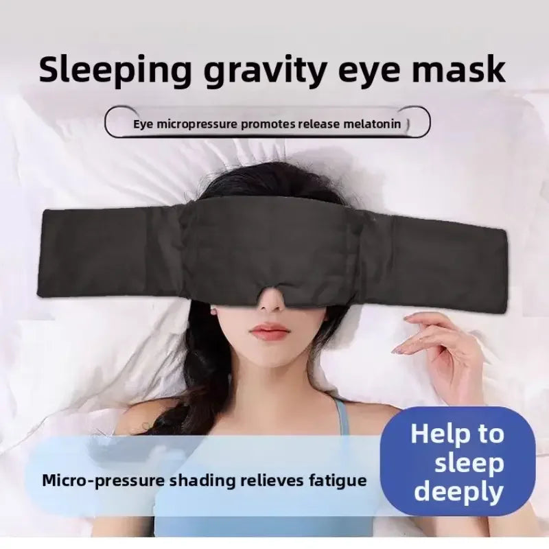 Gravity Weighted Eye Mask