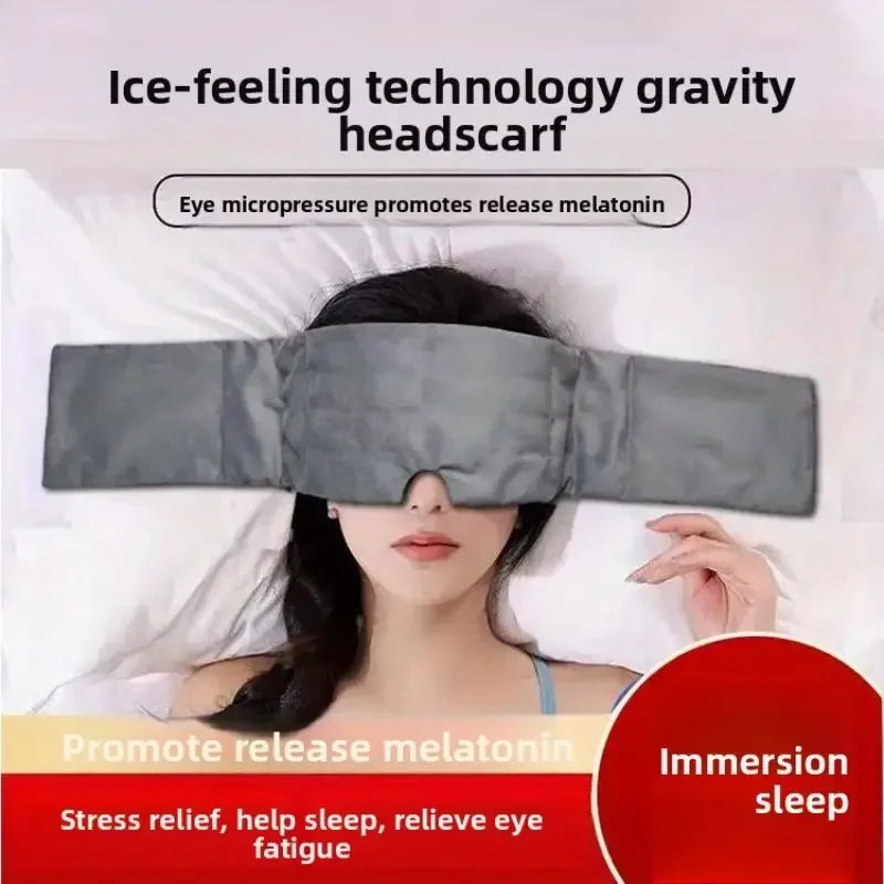Gravity Weighted Eye Mask