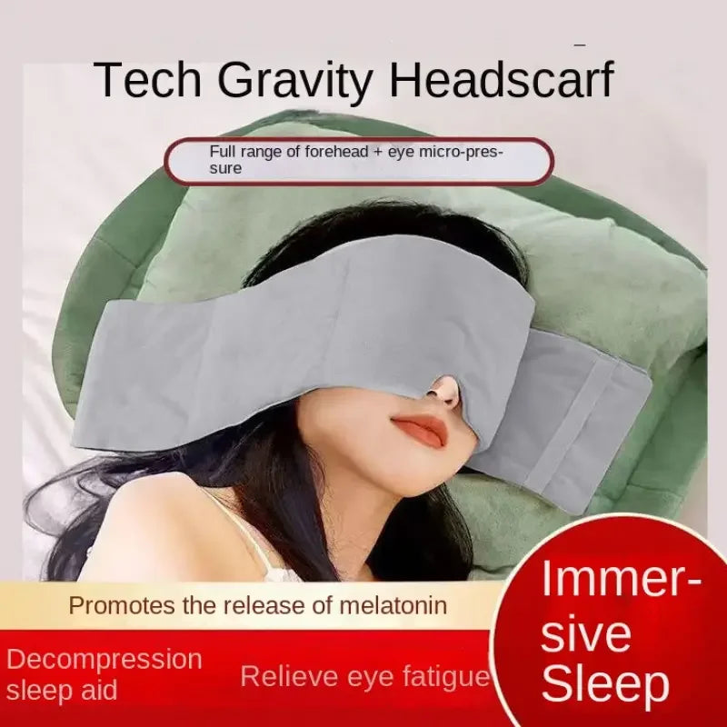 Gravity Weighted Eye Mask